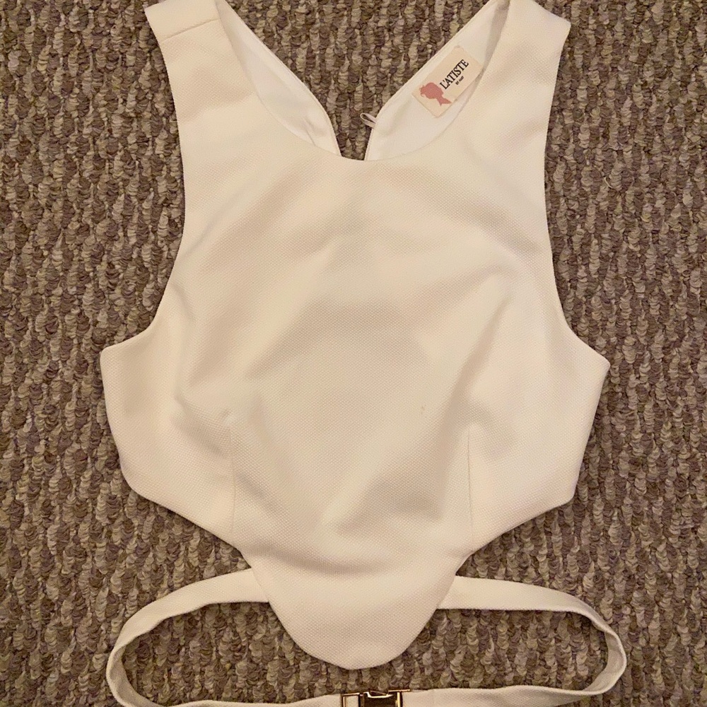 L’atiste Wrap Around Crop Top